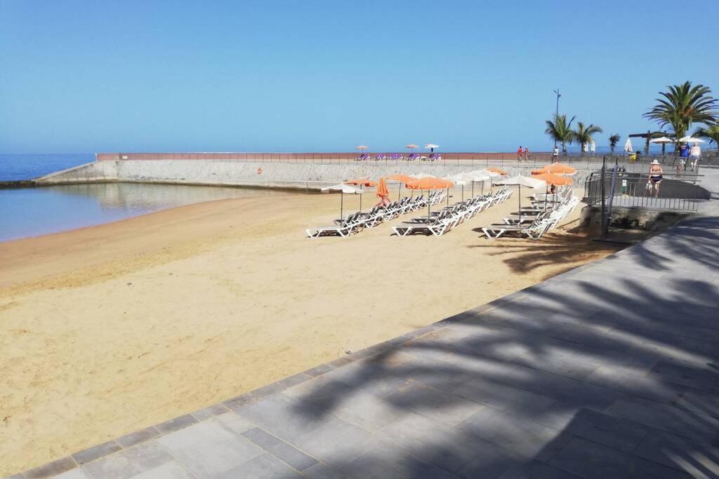 Studio Apartment La Lajilla Located At Beachfront Arguineguin Eksteriør billede