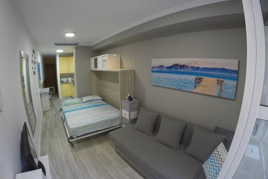 Studio Apartment La Lajilla Located At Beachfront Arguineguin Eksteriør billede