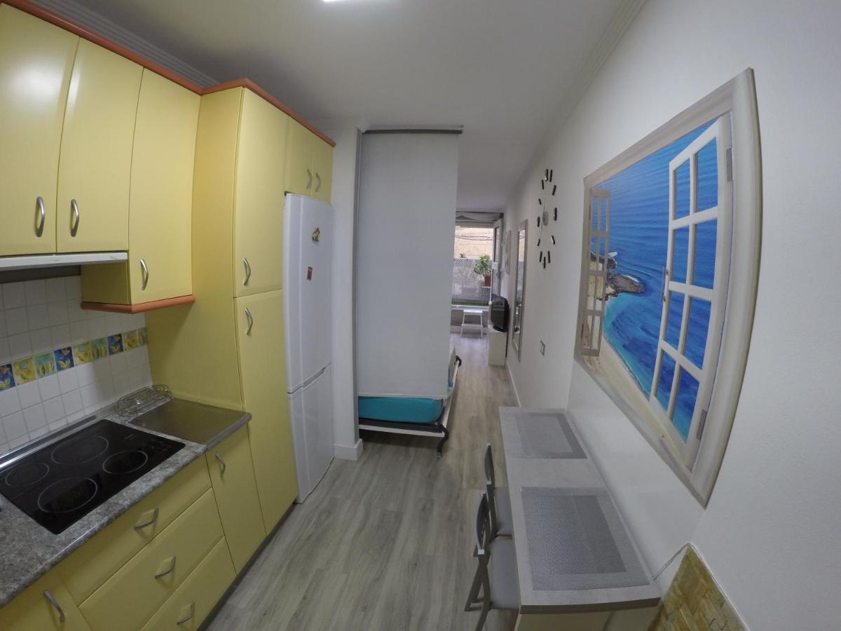 Studio Apartment La Lajilla Located At Beachfront Arguineguin Eksteriør billede
